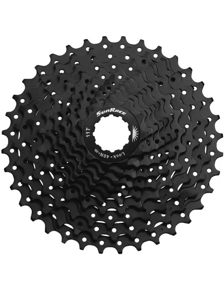 Cassette Sunrace CSMS1 10 speed - 11-36 tands - zwart