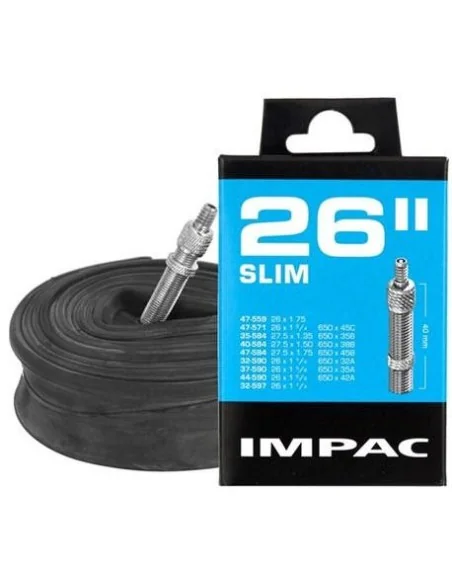 Binnenband Impac DV26 Slim 26" / 32/47-559/597 - 40mm ventiel