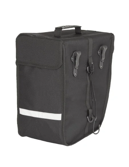 Enkele fietstas links M-Wave Amsterdam - 18 liter - zwart