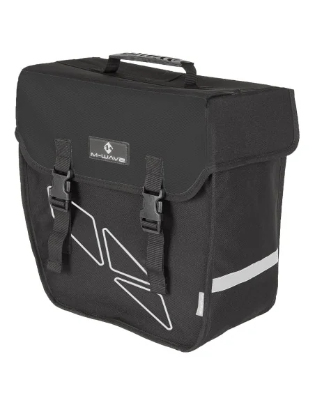 Enkele fietstas links M-Wave Amsterdam - 18 liter - zwart