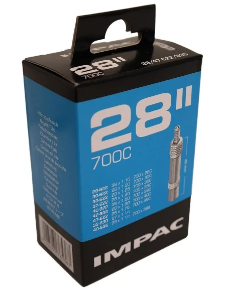Binnenband Impac DV28 28" / 28/47-622/635 - 40mm ventiel