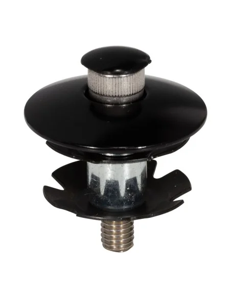 Elvedes balhoofdplug met bolle bovenkant voor 1 1/8" metalen vorkbuis