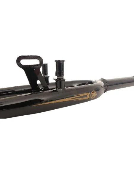 Voorvork hybride 28" met 1 1/8" vorkbuis - V-brake remnok en dynamohaak - zwart