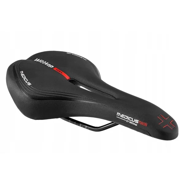 Fietszadel Wittkop Twin Medicus 4.0 voor MTB / Race - zwart