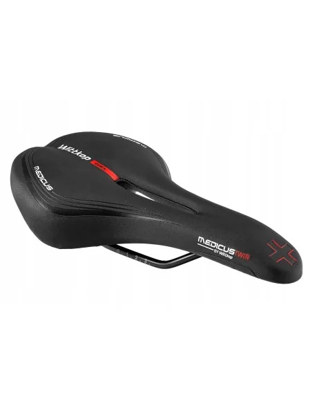Fietszadel Wittkop Twin Medicus 4.0 voor MTB / Race - zwart