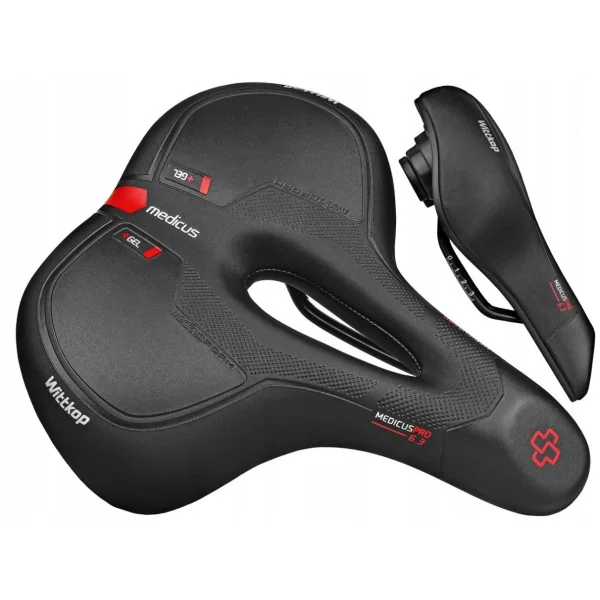 Fietszadel Wittkop Medicus PRO City 6.3 - zwart