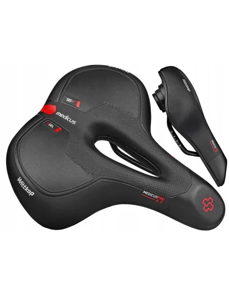 Fietszadel Wittkop Medicus PRO City 6.3 - zwart