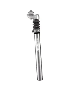 Telescopische verende zadelpen Ergotec Glide ø27.2 mm / 350 mm - zilver