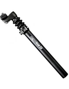 Telescopisch verende zadelpen Ergotec Glide ø27.2 mm / 350 mm - zwart