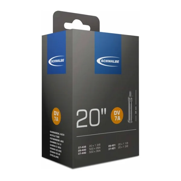 Binnenband Schwalbe DV7A 20" / 28/37-438/451 - 32mm ventiel