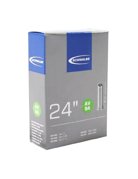 Binnenband Schwalbe AV9A 24" / 20/28-540/541 - 40mm ventiel