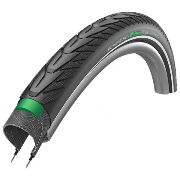 Buitenband Schwalbe Energizer Plus GreenGuard 27.5 x 2.00" / 50-584 mm - zwart met reflectie