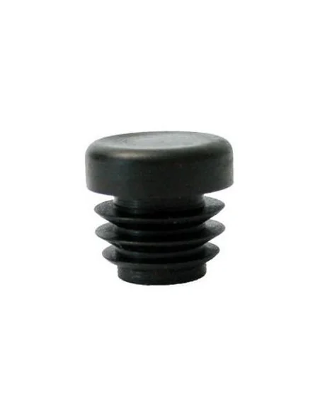 Inslagdoppen voordrager Steco voor transportfiets Ø16mm - zwart