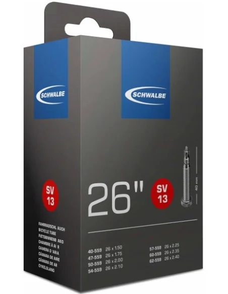 Binnenband Schwalbe SV13 26" / 40/62-559 - 40mm ventiel