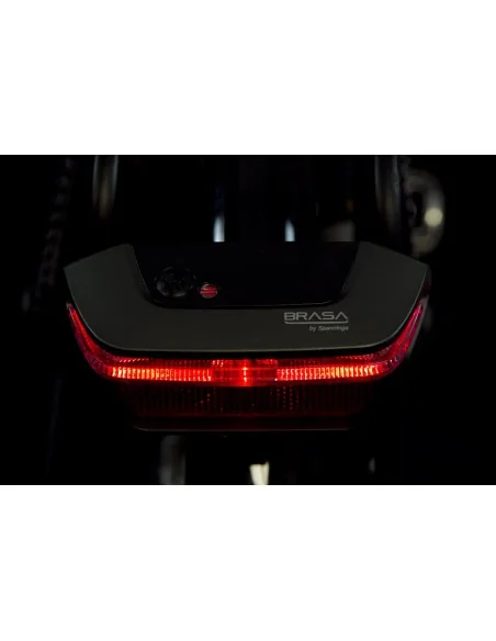 Dragerachterlicht Spanninga Brasa E-bike 6-12 Volt (80 mm montage)