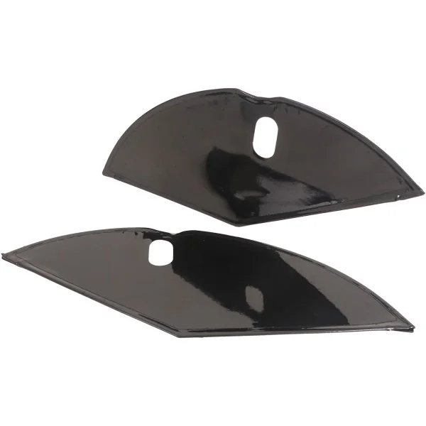 Jasbeschermer 28" Tour Lakdoek - glanzend zwart