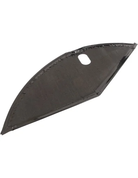 Jasbeschermer 28" Tour Lakdoek - glanzend zwart