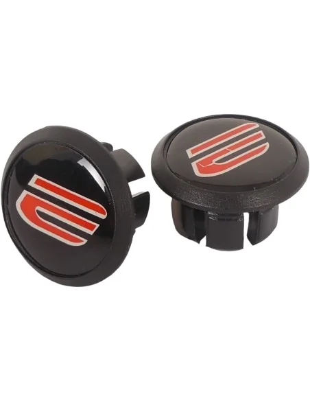 Stuurlint Edge Silicon anti-slip - zwart (2 stuks in een doos)