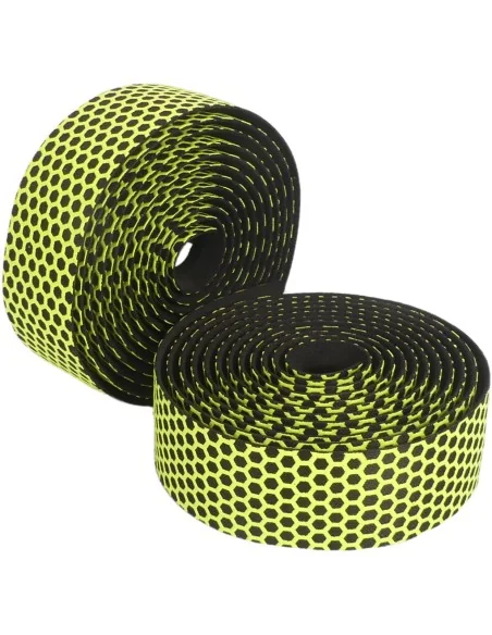 Stuurlint Edge Silicon anti-slip - geel (2 stuks in een doos)