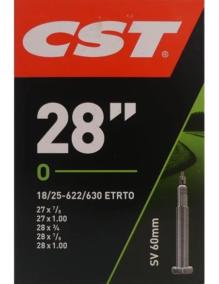 Binnenband CST SV60 28x 1.00" / 18/25-622/630