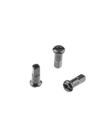 Spaaknippel Alpina 14G - ø4mm / M2.6 / 14mm lang - zwarte messing (144 stuks)