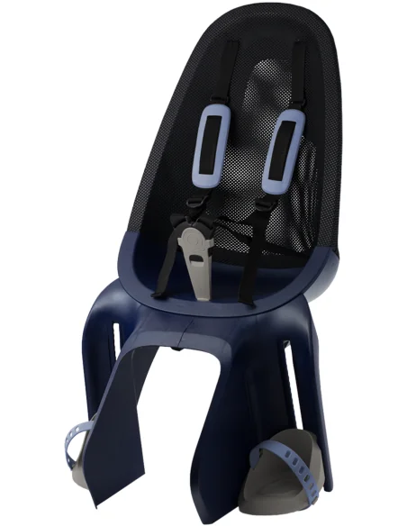 Kinderzitje achter Qibbel Air met framebevestiging (FF) - denim blue