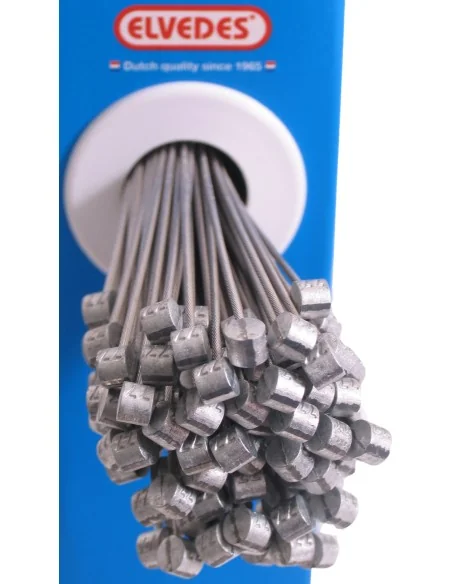 Rem binnenkabel Elvedes 2000mm RVS ø1,5mm T-nippel (100 stuks)