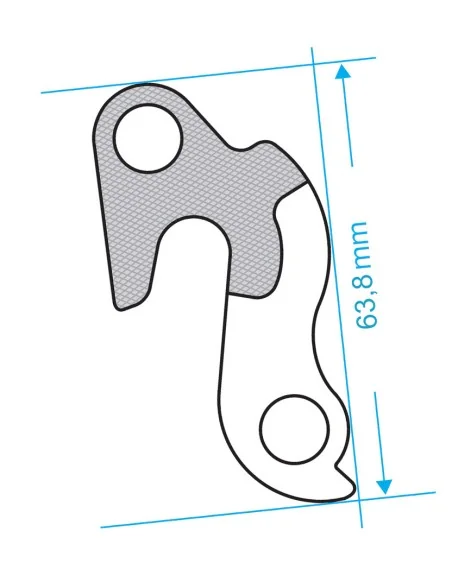 Derailleurpad Marwi GH-068 Trek en andere merken