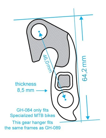 Derailleurpad Marwi GH-084 Specialized