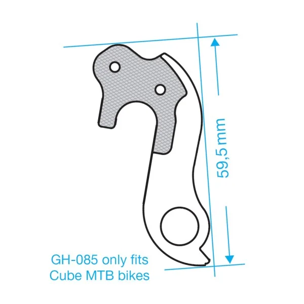 Derailleurpad Marwi GH-085 Bianchi / Cube