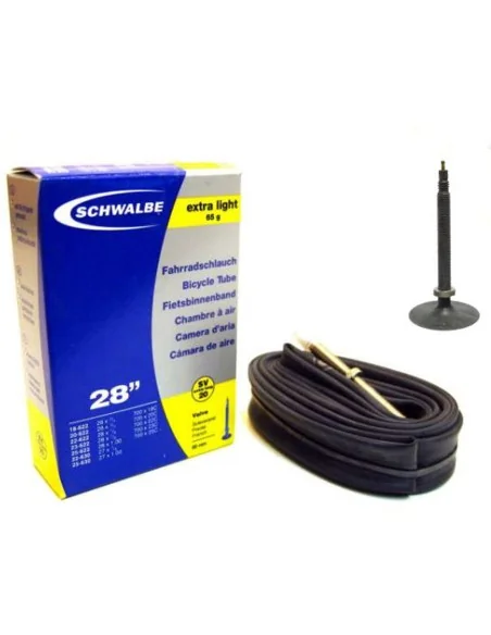 Binnenband Schwalbe Extra Light SV20 28" / 18/25-622/630 - 80mm ventiel