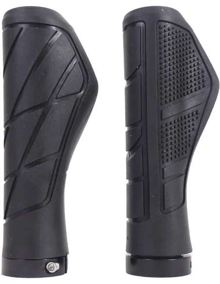 Handvatset Edge Urban - 135/135mm - met lockring - zwart