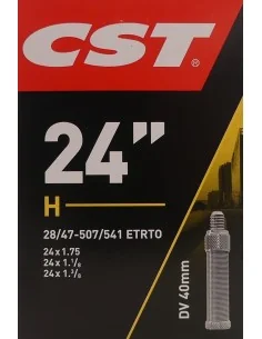Binnenband CST DV40 24 x 1.10-1.75" / 28/47-507/541