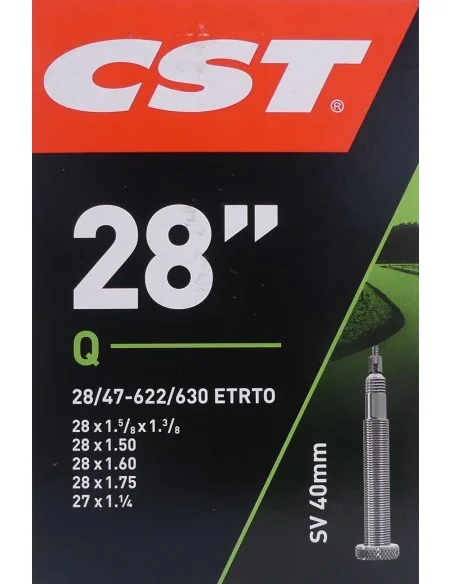 Binnenband CST SV40 28x 1.10-1.75" / 28/47-622