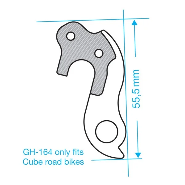 Derailleurpad Marwi GH-164 Cube (racefiets)