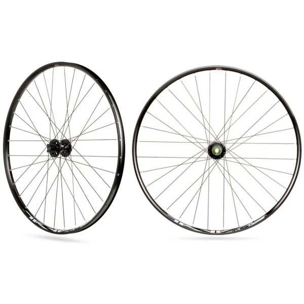 Wielset Rodi TRYP 25 29" met 15x100 en 12x142 steekas - 6 bouts remschijfbevestiging - 8/9/10/11 speed - zwart