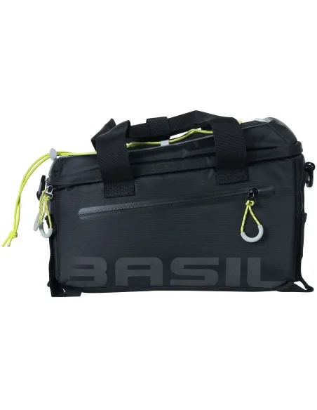 Bagagedragertas Basil Miles 7 liter 32 x 19 x 21 cm - zwart