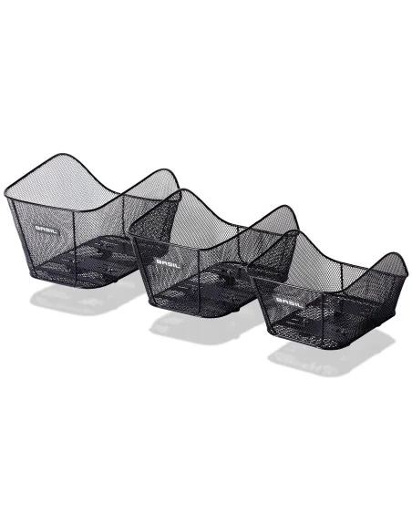 Fietsmand Basil Icon S 34 x 29 x 23 cm - zwart