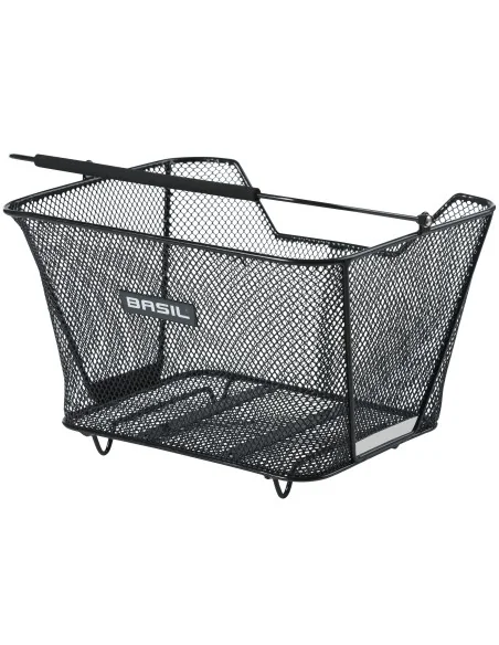 Fietsmand Basil Lesto 32 x 41 x 27 cm - zwart