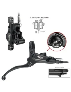 Hydraulische schijfremset Tektro HD-M745 Orion rechts met 1800 mm leiding - zwart