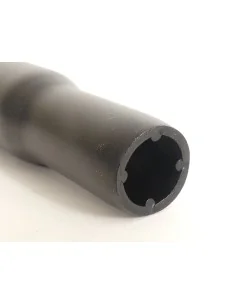 Zadelpen kaars Edge ø25,4 mm / 300 mm aluminium - mat zwart 2