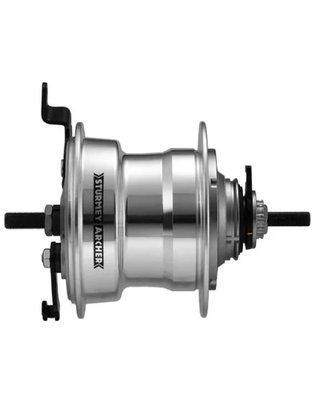 Versnellingsnaaf Sturmey Archer RXL-RD5 Rotary 5 speed voor trommelrem 90 mm - incl. versteller en toebehoren