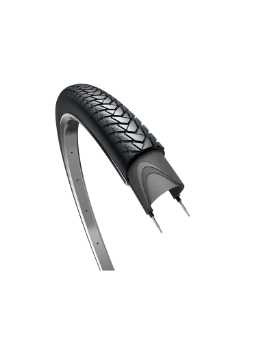 Buitenband Edge Traveller Basic 28 x 1.40" / 37-622 mm - zwart met reflectie