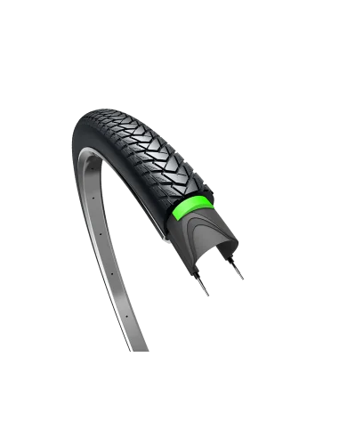 Buitenband Edge Traveller Protect 28 x 1.40" / 37-622mm - zwart met reflectie