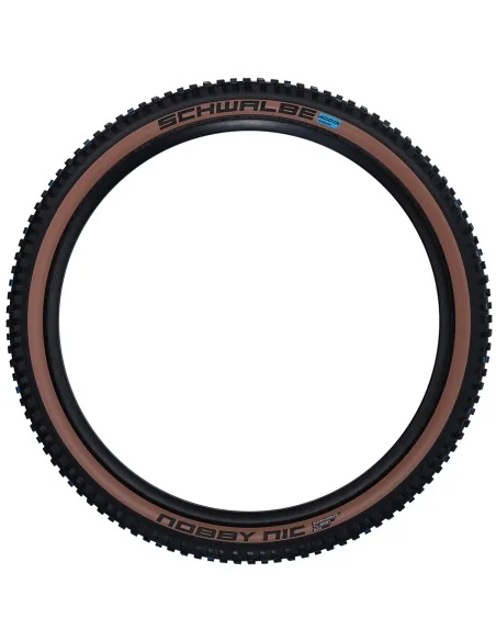 Vouwband Schwalbe Nobby Nic Super Ground 27.5 x 2.40" / 62-584 mm - bronze sidewall