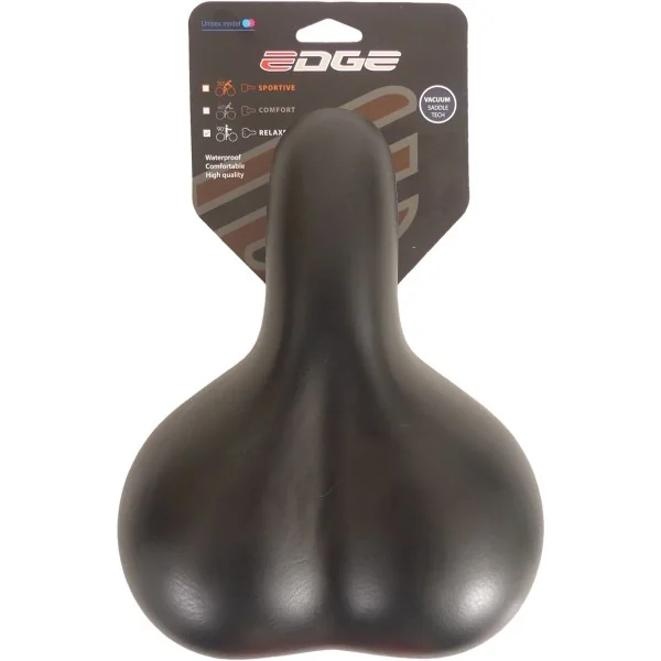 Fietszadel Edge Lazio - zwart