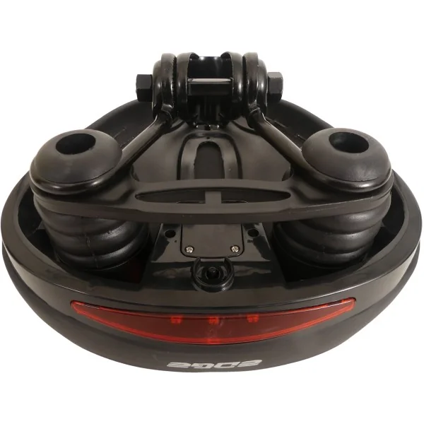 Fietszadel Edge Veneto incl. oppakbeugel en achterlicht - zwart