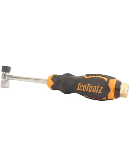 Compressorhandvat IceToolz met schroefaansluiting