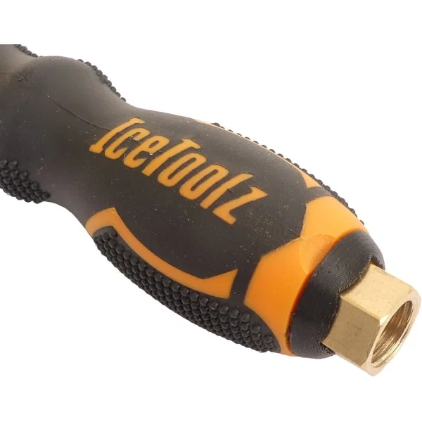 Compressorhandvat IceToolz met schroefaansluiting