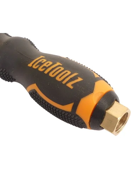 Compressorhandvat IceToolz met schroefaansluiting